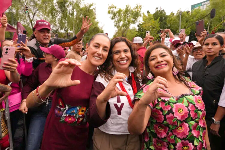 ’’En nuestra ciudad sabemos que cuando llega la derecha, se acaban los derechos’’: Claudia Sheinbaum