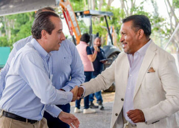 Obras que se realicen en el municipio de Puebla, serán hechas por poblanos: Mario Riestra
