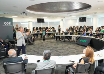 Acude Pepe Chedraui al Foro “Diálogo con Candidatos 2024” del CCE