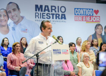 Por una Puebla donde las mujeres vivan mejor: Mario Riestra