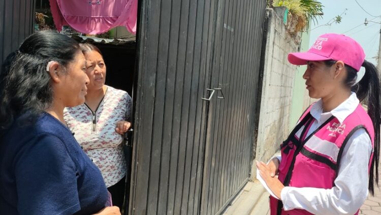 Norma Romero candidata a la Alcaldía de Xoxtla escucha necesidades de ciudadanos