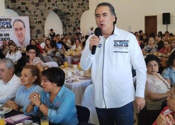 Humberto Aguilar se reúne con estructuras del PRI de San Pedro Cholula