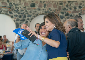 Roxana Luna recibe apoyo de priistas y llama a cerrar filas por San Pedro Cholula