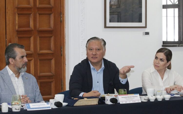 Fernando Morales firma acuerdo por una Puebla con desarrollo inclusivo en COPARMEX
