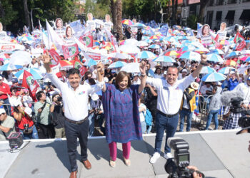 Se tocaron miles de corazones y por eso vamos a ganar: Mario Riestra, ante más de 38 mil personas