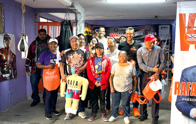 Rafael Cañedo recorrió la colonia Joaquín Colombres