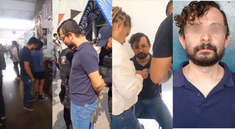 A la “sombra” ex maestro de la BUAP que grababa a mujeres en la Feria