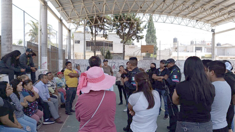Realizan recorrido por inseguridad en colonias populares