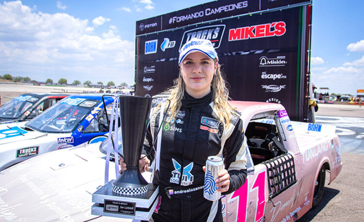 Gerardo Rodríguez, triunfó en emocionante competencia de Trucks México Series en Aguascalientes