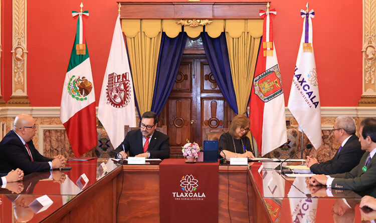 Signan convenios de colaboración Gobierno del Estado e Instituto Politécnico Nacional