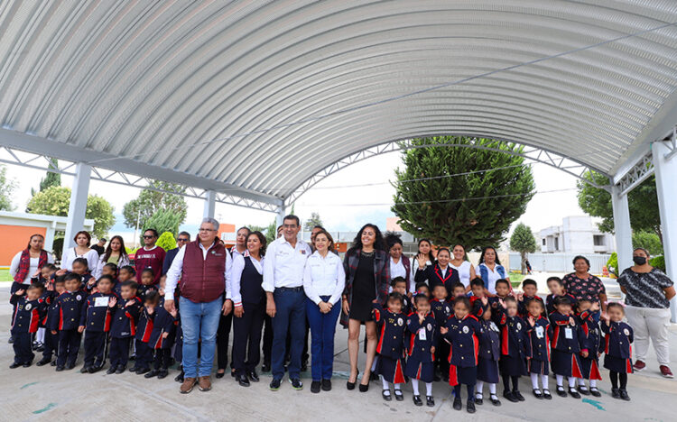 Cuenta Puebla con un gobierno estatal ocupado por fortalecer educación: Sergio Salomón