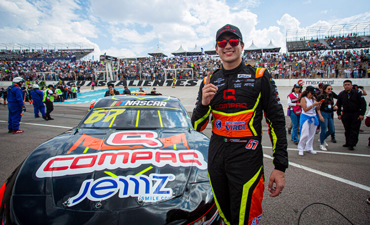 Andrik Dimayuga se afianza en el liderato de Nascar Challenge