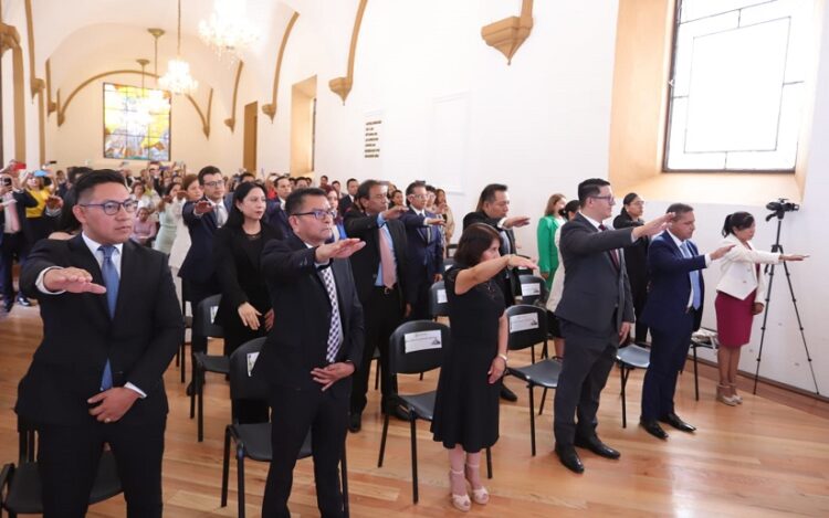 Nuevos jueces de Puebla asumen compromiso con la transparencia y la justicia