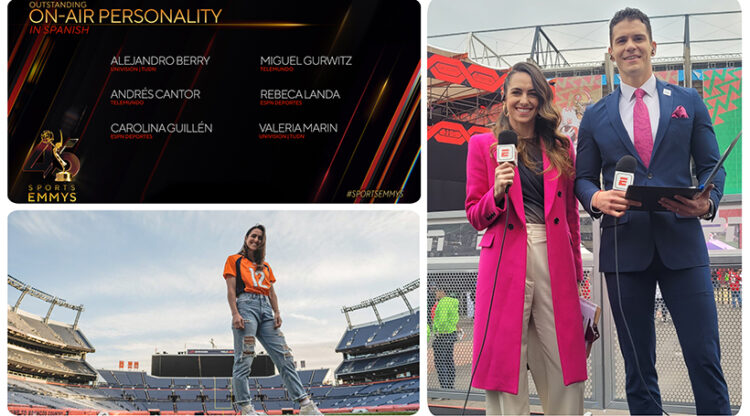 Rebeca Landa obtuvo el Gracies Award y la nominación a los Sports Emmys