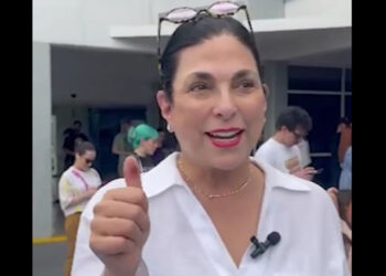 Que la gente haya salido a votar significa libertad y democracia: Marcela Guerra Castillo