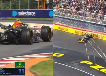 3 puestos para la próxima carrera y 25 mil euros de multa a “Checo”