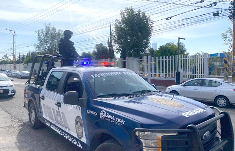 Reporta policía de San Andrés Cholula saldo blanco tras elecciones 2024