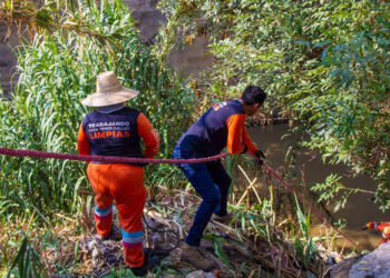 Organismo de limpia sigue en labores de limpieza de barrancas