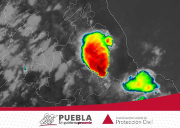 Lluvias de moderadas a fuertes para Puebla en los próximos días: PC