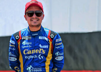 Santiago Tovar por Resultado Positivo en NASCAR México Aguascalientes