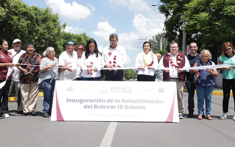 Invierte gobierno estatal 141 mdp para consolidar progreso y bienestar en Atlixco