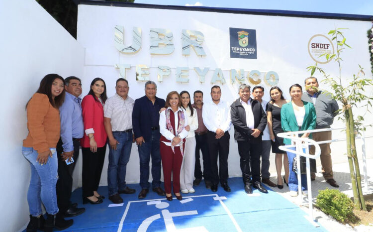 Inauguran Gobierno del Estado y SEDIF Unidad Básica de Rehabilitación en Tepeyanco