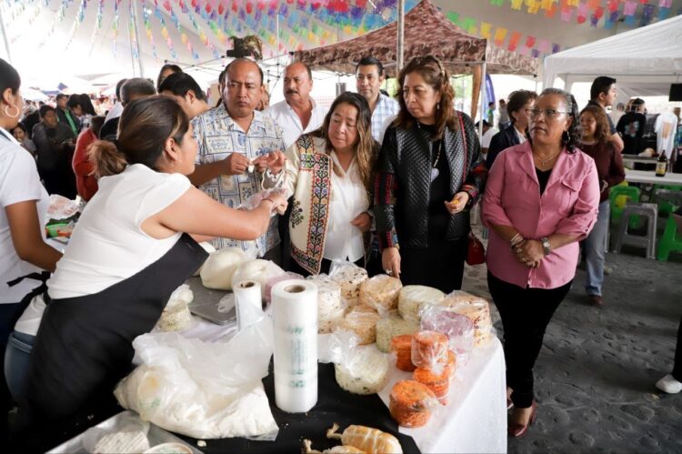 En marcha la edición 23 de la Feria del Queso en Santa María Tonantzintla