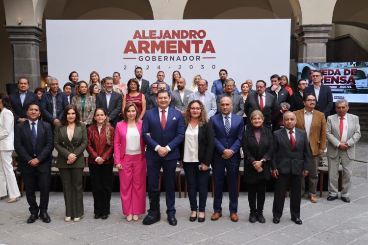 El legado de la 4T continuará con nuevos nombramientos: Armenta