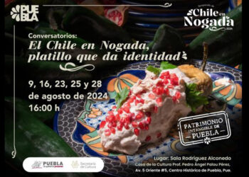 Alista Cultura ciclo de conferencias sobre el Chile en Nogada