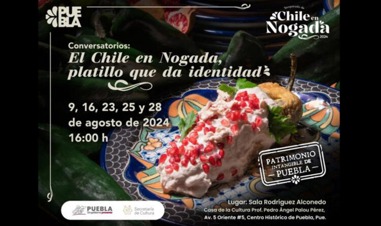 Alista Cultura ciclo de conferencias sobre el Chile en Nogada