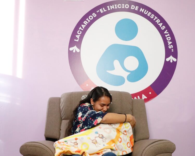 Con instalación de lactarios, SEDIF fomenta la lactancia materna