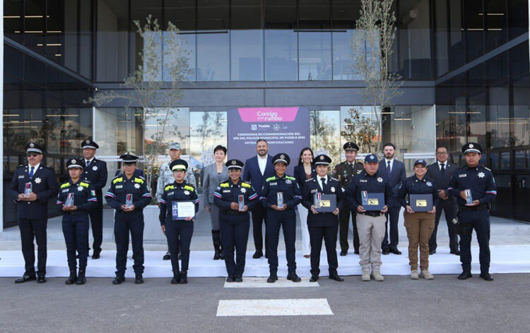 Ayuntamiento de Puebla celebra el Día del Policía Municipal