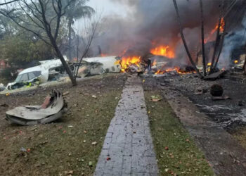 62 muertos tras desplome de avión en Brasil