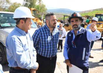 Ayuntamiento de Puebla supervisa proceso de disposición final en el relleno sanitario