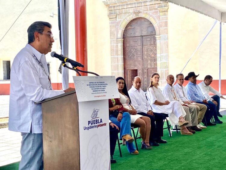 Entrega Gobierno de México el Exconvento de Santo Domingo de Guzmán, en Izúcar de Matamoros