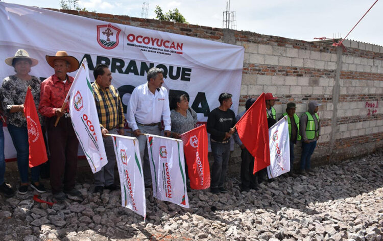 Inician obra en Malacatepec