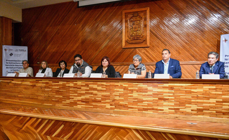 Presenta Puebla estructura del Servicio Nacional de Salud Pública