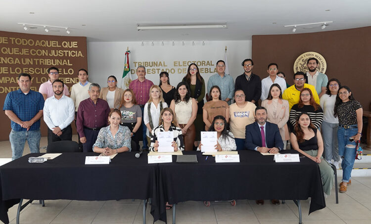 Firman convenio de colaboración TEEP con el Instituto de la Discapacidad del Estado de Puebla