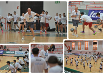En la UDLAP se vivió una cátedra de baloncesto de alto nivel impartida por coach ex NBA