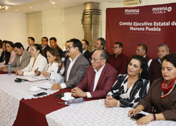 Morena en Puebla, llama a rechazar campañas sucias contra la Reforma del Poder Judicial