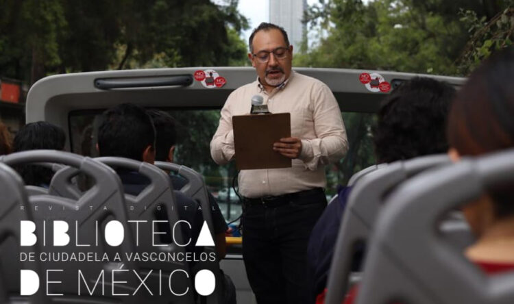 Las bibliotecas México y Vasconcelos invitan a disfrutar del segundo paseo en Turibús con la temática “Literatura y streaming”
