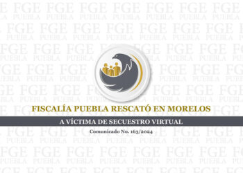 Fiscalía Puebla rescató en Morelos a víctima de secuestro virtual