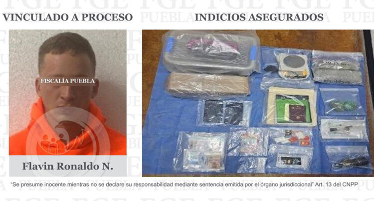 Colombiano detenido durante cateo en San Andrés en posesión de droga
