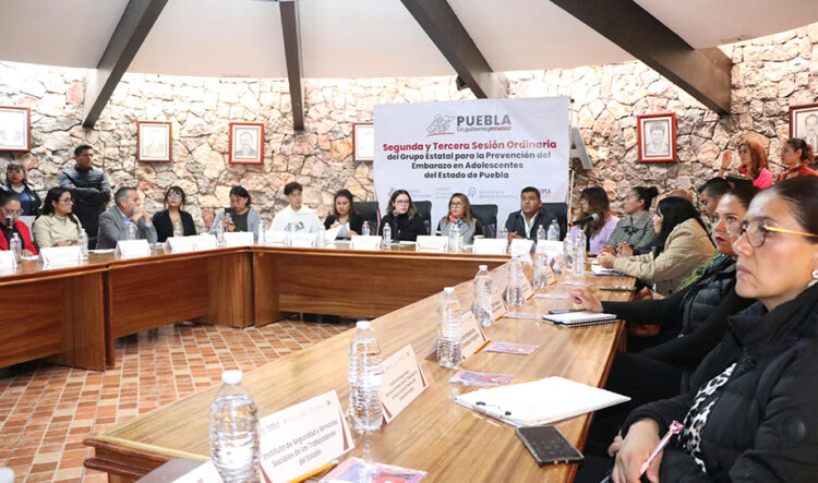 Fortalece gobierno de Puebla acciones para prevención del embarazo en adolescentes