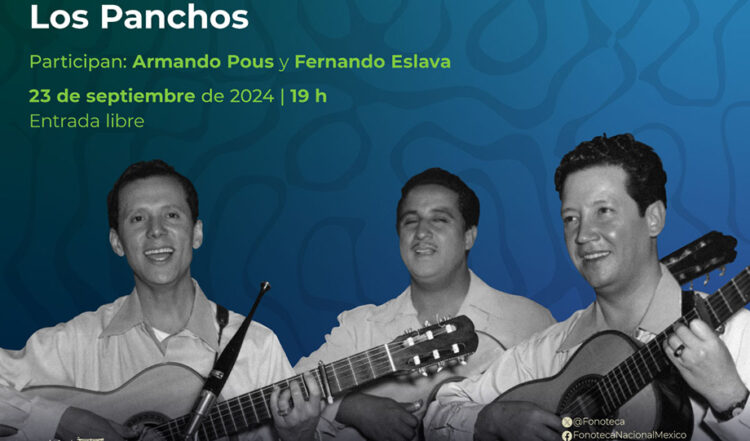 La Fonoteca Nacional celebra 80 años de la fundación del trío Los Panchos con una sesión de escucha