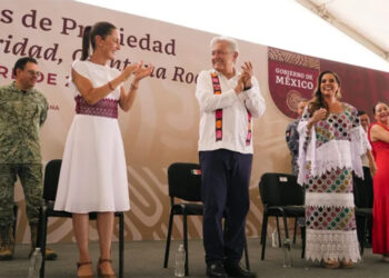 ’’Somos testigos de que la prosperidad está llegando al pueblo de Quintana Roo’’: Claudia Sheinbaum
