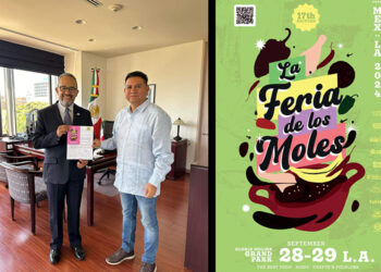 El Chile en Nogada será degustado en la «Feria de los Moles» en Los Ángeles California