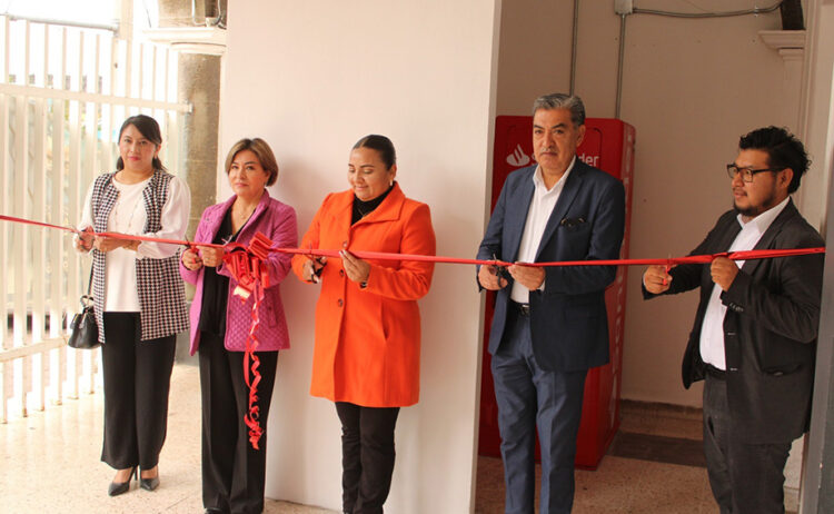 Inauguran cajero automático en Cañada Morelos