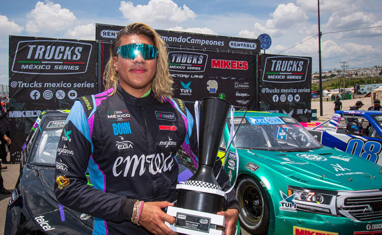 Esteban “Toro” Rodríguez, defenderá en Puebla su lugar en los Playoffs de Trucks México Series