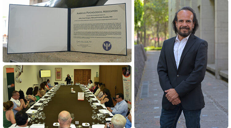 Catedrático UDLAP recibe reconocimiento de la American Psychological Association